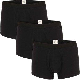 Trunk-Shorts aus Bio-Baumwolle - schwarz - 3er-Pack