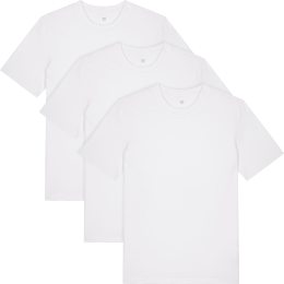 Iconic T-Shirt aus Bio-Baumwolle - 3er-Pack - white