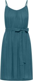 Kurzes EcoVero™ Kleid - bermuda blue